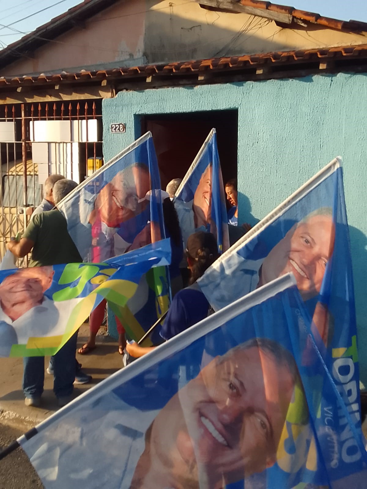 Araretama recebeu a comitiva da coligação “Todos Juntos Fazendo a Diferença”