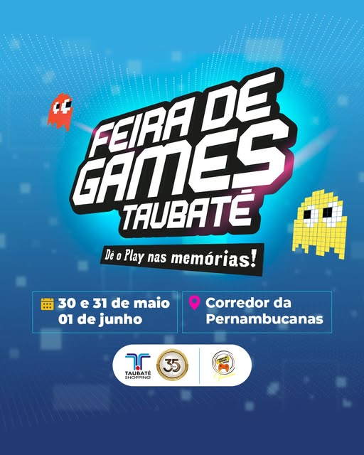 Feira de Games agita o Taubaté Shopping neste fim de semana